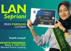 Jilan Sepriani Mahasiswi Psikologi Universitas Malahayati Terpilih Duta Inisiatif Indonesia Wakili Lampung